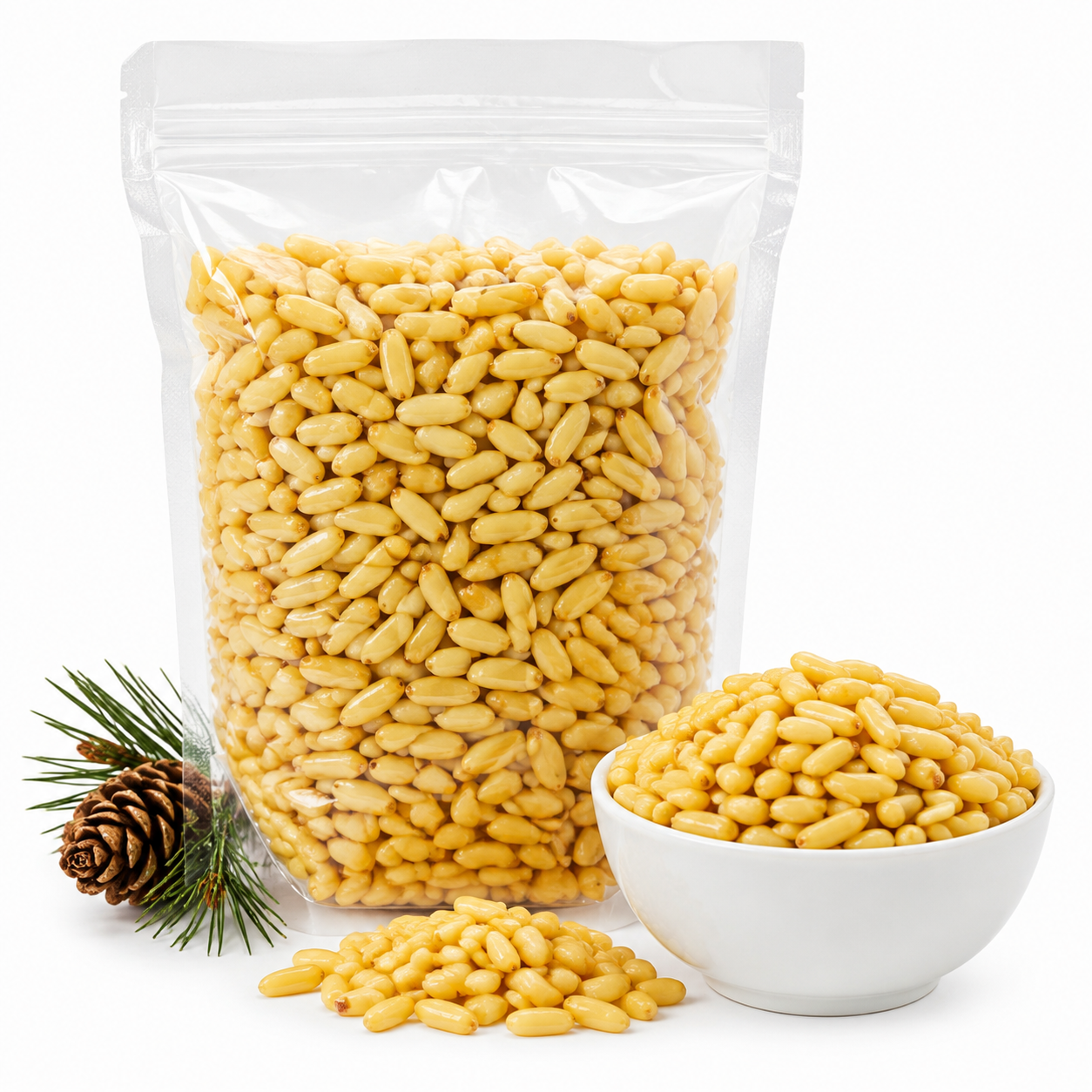 Pine Nuts ( Without Shell)