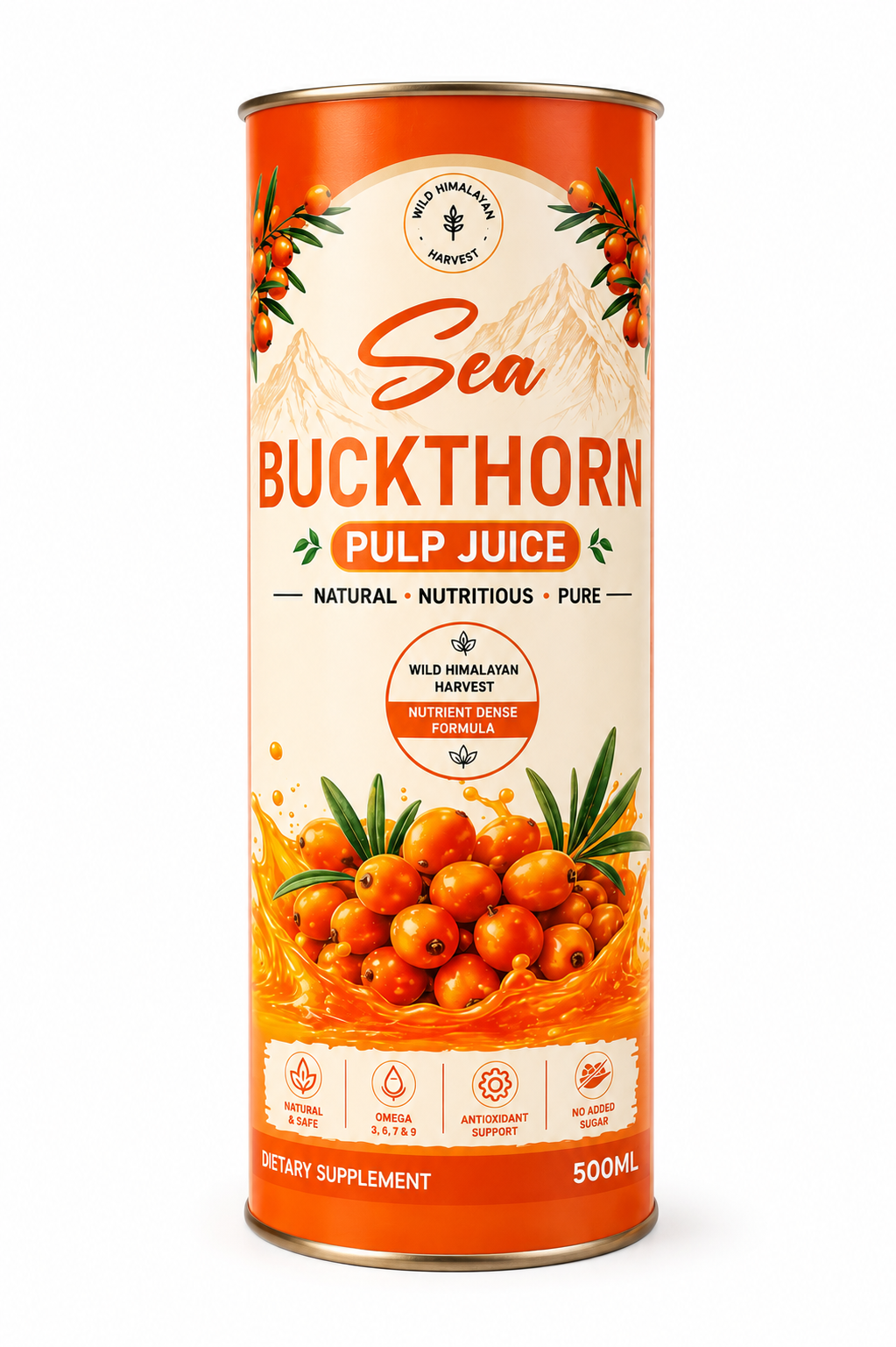 Sea Buckthorn Pulp (Juice)
